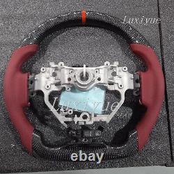 Carbon Fiber Leather Steering Wheel For Lexus ISF 200 250 300 350 ES RC F 2015+