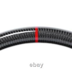 Carbon Fiber Leather Steering Wheel for Dodge Charger Challenger OHC Motors BT