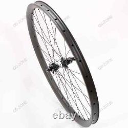 Carbon Fiber MTB Bicycle Wheelset 29er XC/ AM 35mm Width 25mm Depth Tubeless