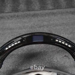 Carbon Fiber Perforated LED Steering Wheel for BMW E90 E92 E93 M3 328i 335i 135i