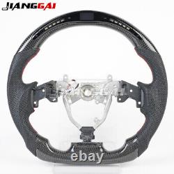 Carbon Fiber Perforated Leather LED Steering Wheel Fits 06-11 Lexus IS 250 350