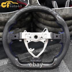 Carbon Fiber Perforated Leather LED Steering Wheel for 04-17 Toyota FJ Cruiser