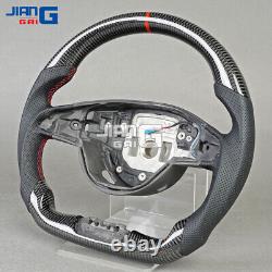Carbon Fiber Perforated Steering Wheel For Mercedes-Benz W205 AMG GLS CLA GLE