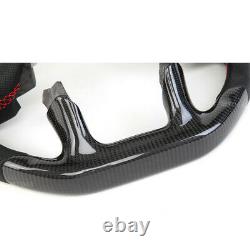 Carbon Fiber Perforated Steering Wheel for 2019-2021 Dodge Ram 1500 with Heated