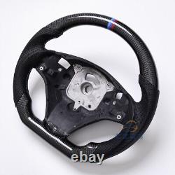 Carbon Fiber Perforated Steering Wheel for BMW E90 E92 E93 M3 328i 335i Auto