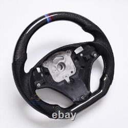 Carbon Fiber Perforated Steering Wheel for BMW E90 E92 E93 M3 328i 335i Auto