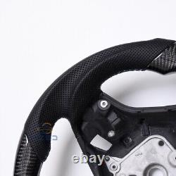 Carbon Fiber Perforated Steering Wheel for BMW E90 E92 E93 M3 328i 335i Auto