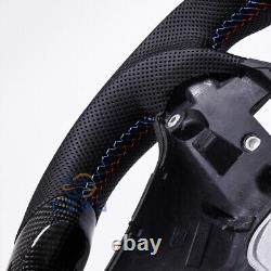 Carbon Fiber Perforated Steering Wheel for BMW E90 E92 E93 M3 328i 335i Auto