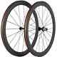Carbon Fiber Road Bicycle Wheelset 700C 23mm Width Surface R13 Hub Clincher