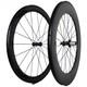 Carbon Fiber Road Bicycle Wheelset 700C 25mm Width 60mm/88mm Depth Clincher