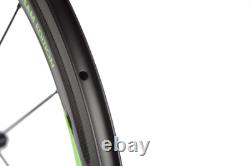 Carbon Fiber Road Wheelset Clincher Wheels 50Mm Depth R13 Hub Decal Bicycle Rims