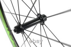 Carbon Fiber Road Wheelset Clincher Wheels 50Mm Depth R13 Hub Decal Bicycle Rims