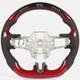Carbon Fiber Smart LED Leather Steering Wheel Red For Ford Mustang GT 2015-2023
