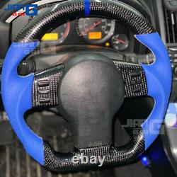 Carbon Fiber Sport Flat Customized Steering Wheel Fit Infiniti G35 2004-2007