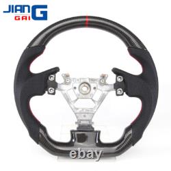 Carbon Fiber Sport Flat Customized Steering Wheel Fit Infiniti G35 2004-2007