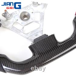 Carbon Fiber Sport Flat Customized Steering Wheel Fit Infiniti G35 2004-2007