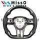 Carbon Fiber Sport Steering Wheel For TESLA MODEL3 2017-2017 BLACK LEATHER