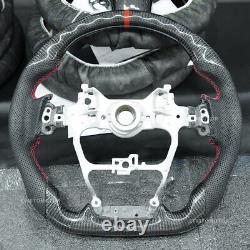 Carbon Fiber Sport Steering Wheel for 22+ Toyota Land Cruiser LC300 No Heated