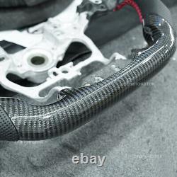 Carbon Fiber Sport Steering Wheel for 22+ Toyota Land Cruiser LC300 No Heated