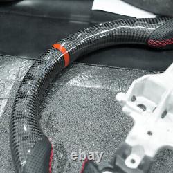 Carbon Fiber Sport Steering Wheel for 22+ Toyota Land Cruiser LC300 No Heated