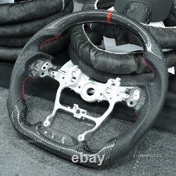 Carbon Fiber Sport Steering Wheel for 22+ Toyota Land Cruiser LC300 No Heated