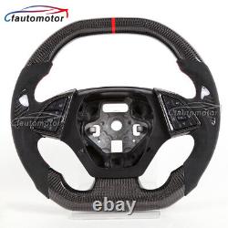 Carbon Fiber Steering Wheel Fit 2016+ Chevrolet Camaro with CF Buttons & Paddles
