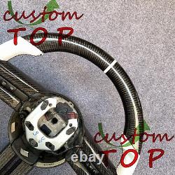 Carbon Fiber Steering Wheel Fit For Ford Mustang V6 V8 GT 2005 2006 07-08 2009