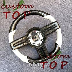 Carbon Fiber Steering Wheel Fit For Ford Mustang V6 V8 GT 2005 2006 07-08 2009
