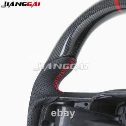 Carbon Fiber Steering Wheel Fit Ford F150 Raptor 15+ with CF Trim Heated