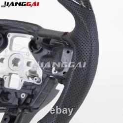 Carbon Fiber Steering Wheel Fit Ford F150 Raptor 15+ with CF Trim Heated