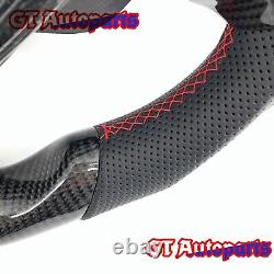 Carbon Fiber Steering Wheel Fit Ford Mondeo Fusion Ecoboost 2013-2019 Trim