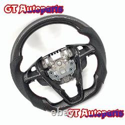 Carbon Fiber Steering Wheel Fit Ford Mondeo Fusion Ecoboost 2013-2019 Trim