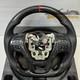 Carbon Fiber Steering Wheel Fit for Ford Explorer 2013-2018 with Buttons