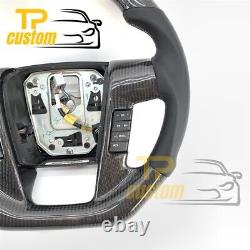Carbon Fiber Steering Wheel Fit for Ford Raptor F150 F-150 2009-2014