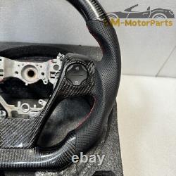 Carbon Fiber Steering Wheel Fit for Toyota 7thgen Camry 2012-2017 with Trim