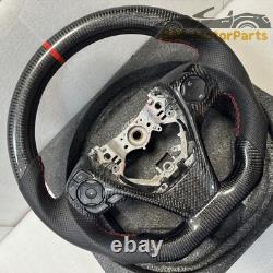 Carbon Fiber Steering Wheel Fit for Toyota 7thgen Camry 2012-2017 with Trim