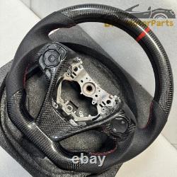 Carbon Fiber Steering Wheel Fit for Toyota 7thgen Camry 2012-2017 with Trim