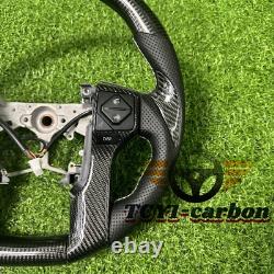 Carbon Fiber Steering Wheel Fit for Toyota Tundra 4Runner Tacoma 2012-2024