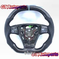 Carbon Fiber Steering Wheel Fit for Volvo S40 V50 C30 C70 2004-2013 with Buttons