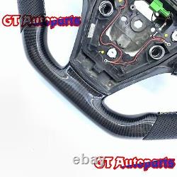 Carbon Fiber Steering Wheel Fit for Volvo S40 V50 C30 C70 2004-2013 with Buttons