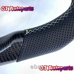 Carbon Fiber Steering Wheel Fit for Volvo S40 V50 C30 C70 2004-2013 with Buttons