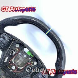 Carbon Fiber Steering Wheel Fit for Volvo S40 V50 C30 C70 2004-2013 with Buttons