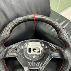 Carbon Fiber Steering Wheel For Benz AMG C63 W204 A45 AMG CLA45 2013-2014