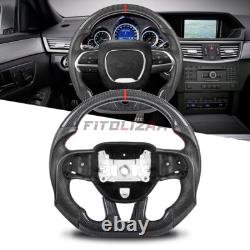 Carbon Fiber Steering Wheel For Dodge Challenger Charger SRT Hellcat 2015-2023