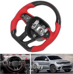Carbon Fiber Steering Wheel For Dodge Challenger/Charger Srt Hellcat 2015-2020
