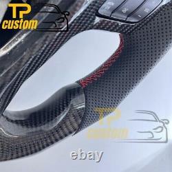 Carbon Fiber Steering Wheel For Ford Explorer Edge Taurus Flex 2011-2016