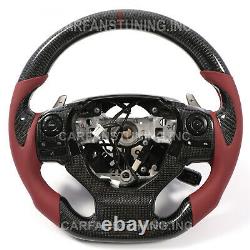 Carbon Fiber Steering Wheel For Lexus IS 250 350 GS NX RC CT F Sport