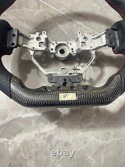Carbon Fiber Steering Wheel For Lexus Isf Is200/250/ 300/350/200t/500 14-23