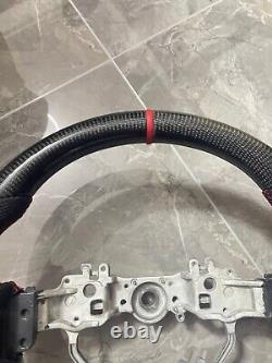 Carbon Fiber Steering Wheel For Lexus Isf Is200/250/ 300/350/200t/500 14-23