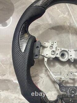 Carbon Fiber Steering Wheel For Lexus Isf Is200/250/ 300/350/200t/500 14-23